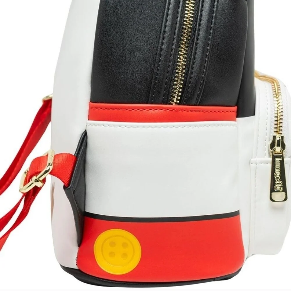 Loungefly Mickey Mouse Chef Backpack - Black, White, Red